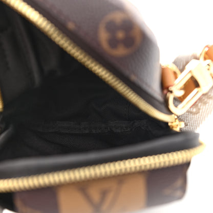 Louis Vuitton X NIGO Reverse Monogram Flat Double Phone Pouch 5 of 8