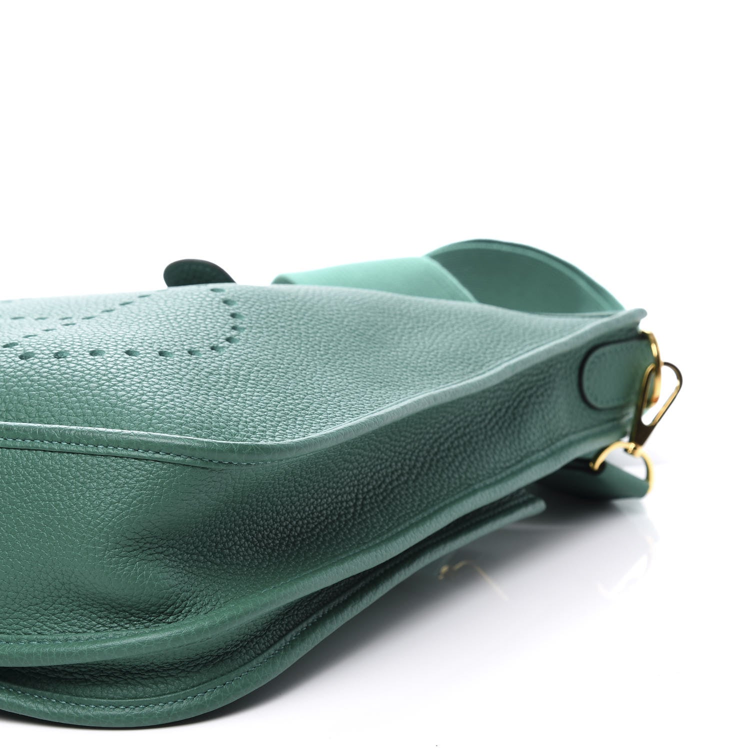 Hermes Taurillon Clemence Evelyne III PM Vert Vertigo 6 of 10