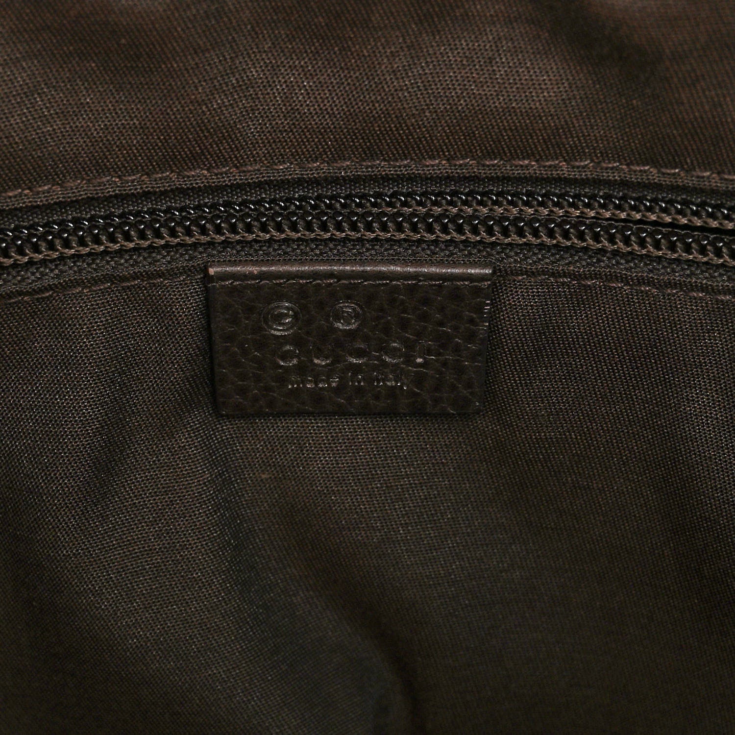 Gucci Crystal Monogram Large Flat Messenger Bag Dark Brown 6 of 9