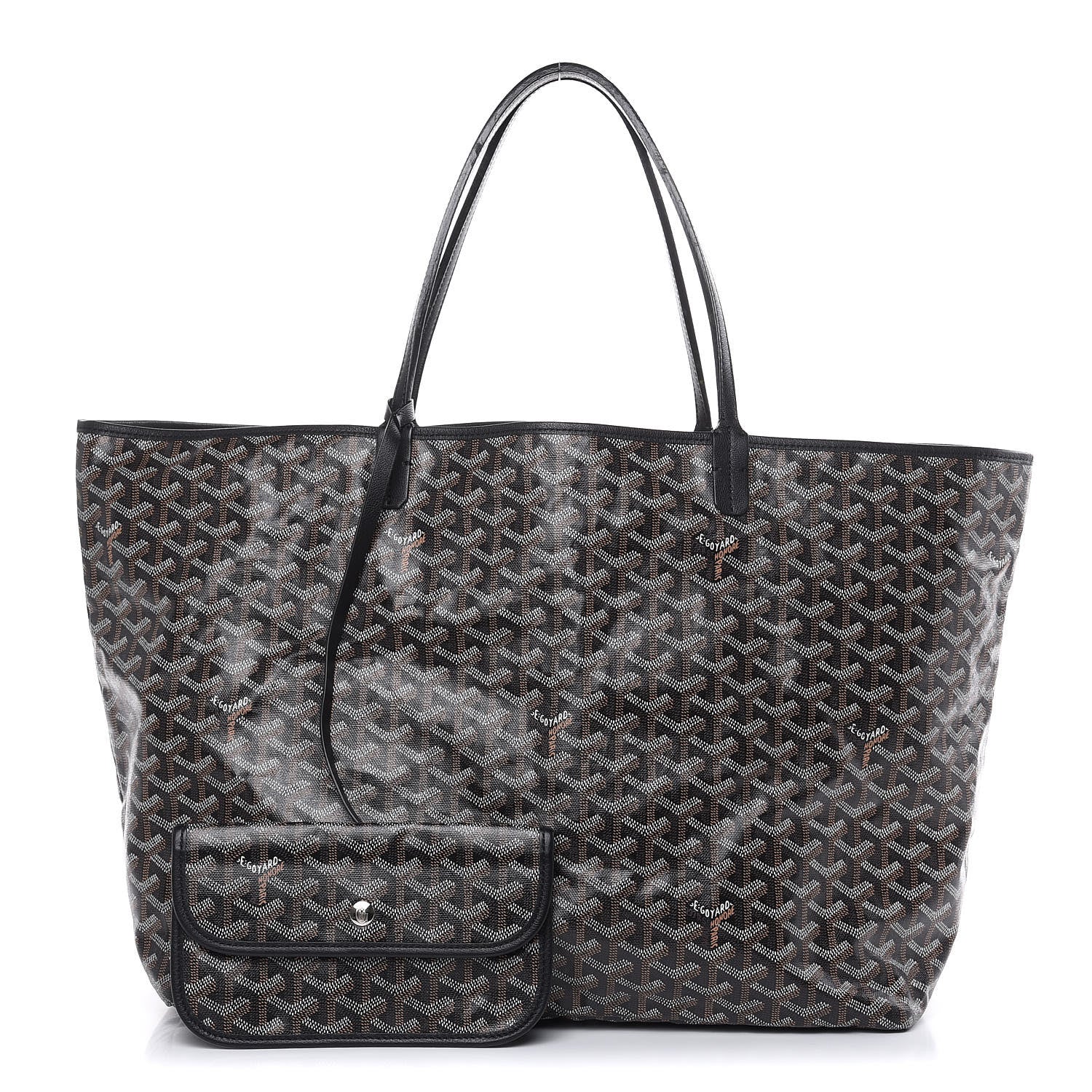 Goyard Goyardine Saint Louis GM Black 1 of 14