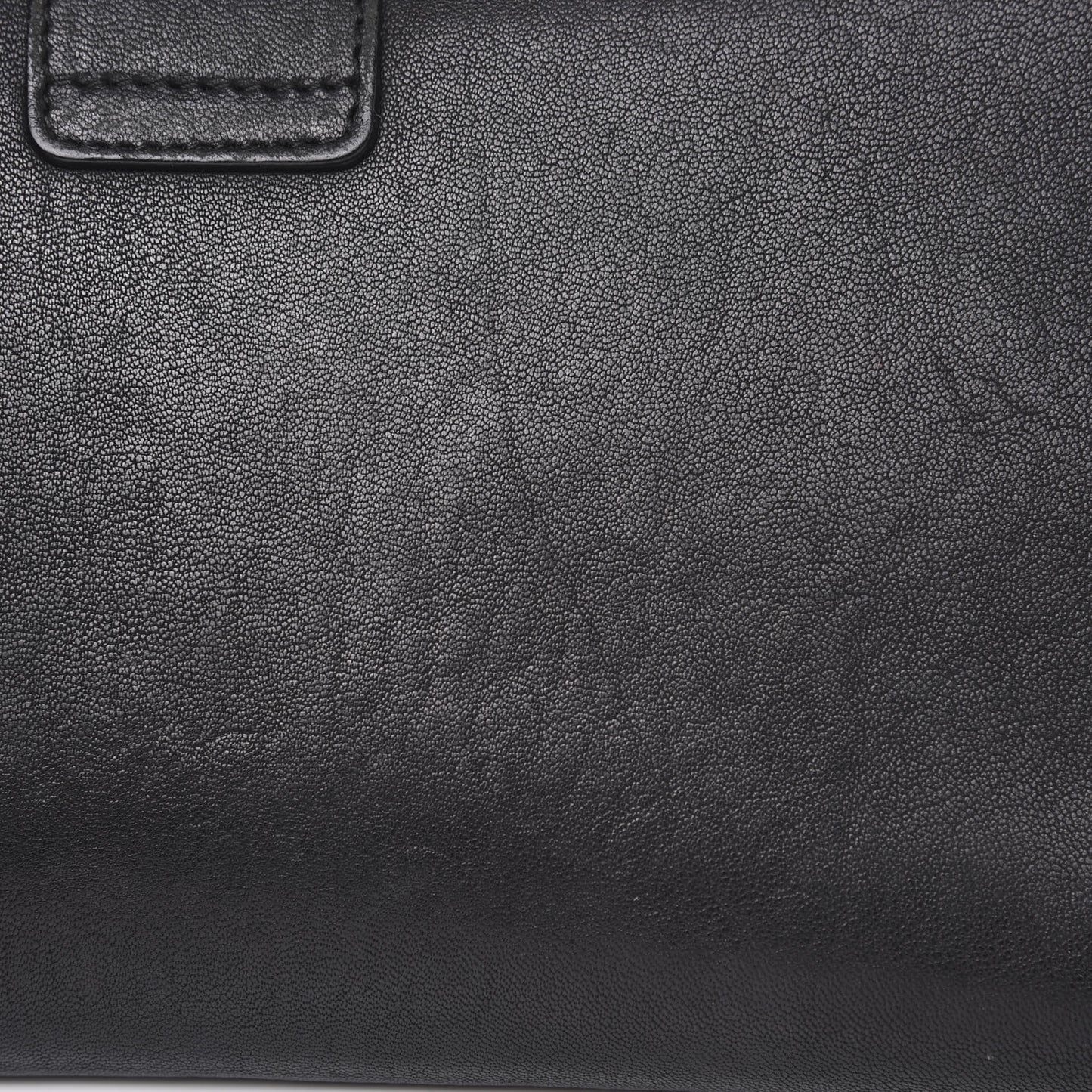 Calfskin Classic Y Ligne Clutch Black