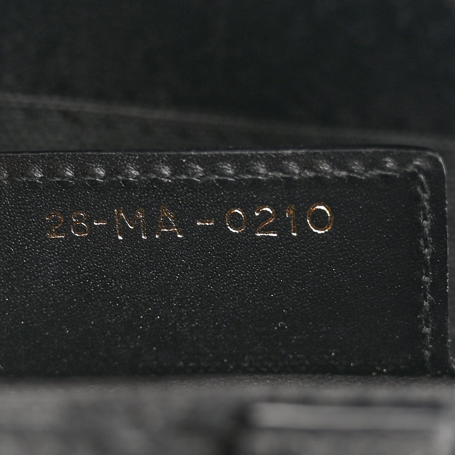 Christian Dior Monogram Saddle Bag Black 7 of 13