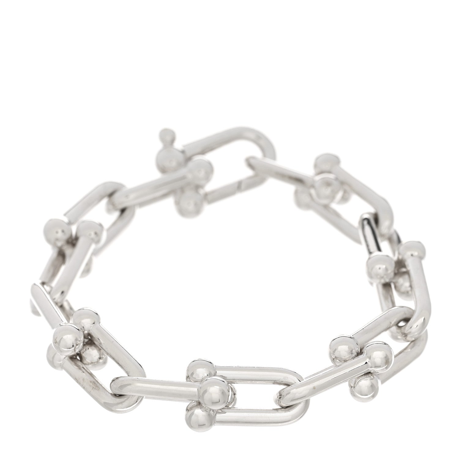 Tiffany Sterling Silver Large HardWear Link Bracelet 1 of 4