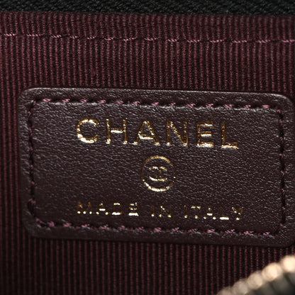 Chanel Caviar Quilted CC Zip Around Card Holder Black 6 of 7