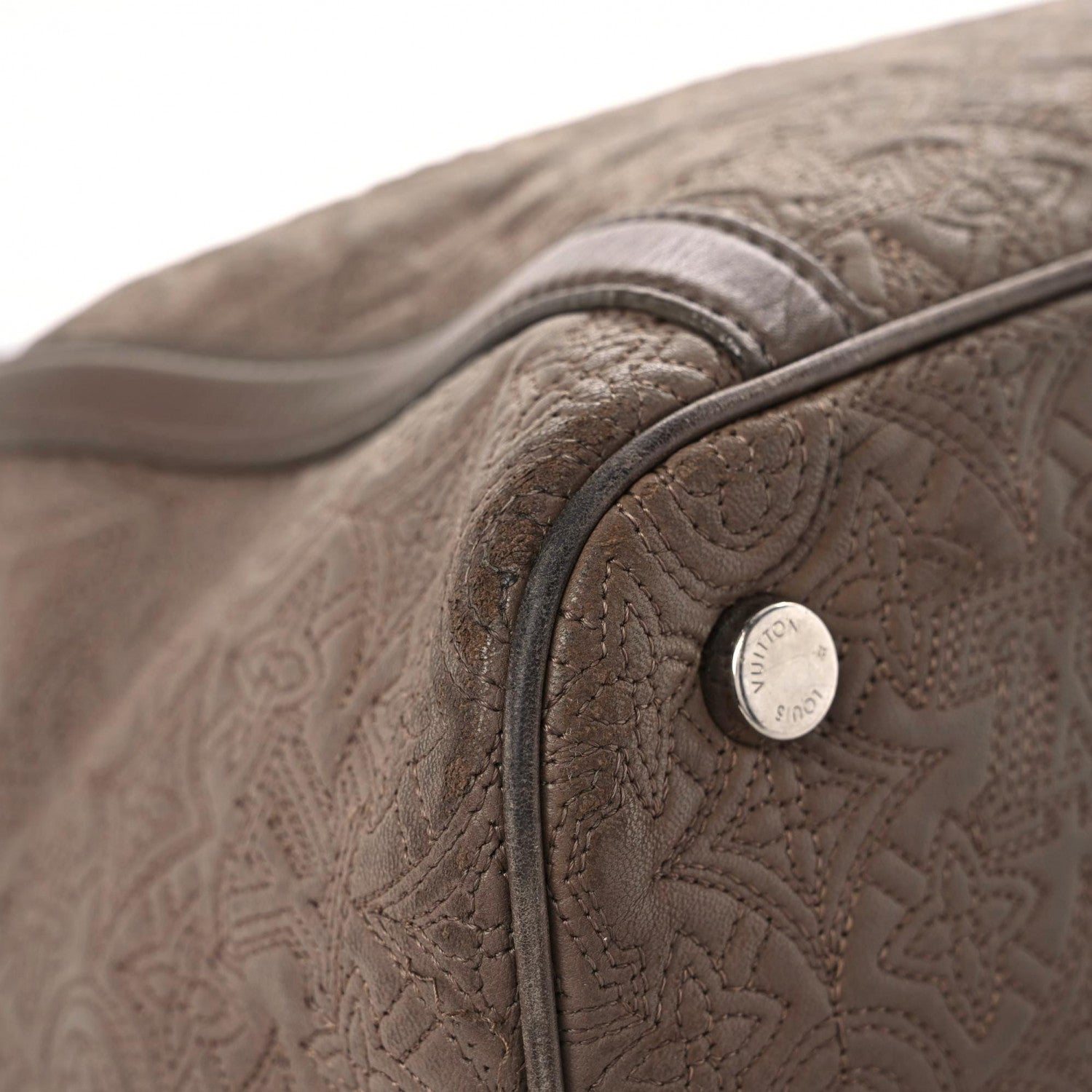 Louis Vuitton Monogram Lambskin Antheia IXIA MM Chocolate 8 of 19