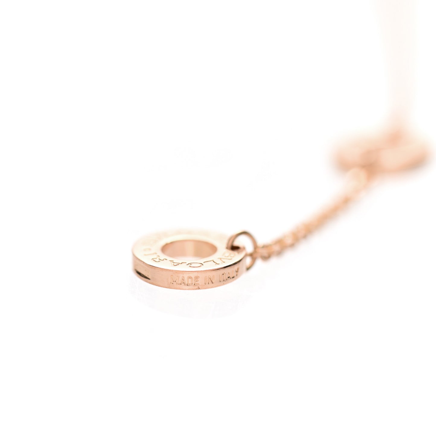 18K Rose Gold Diamond Divas' Dream Openwork Pave Pendant Necklace