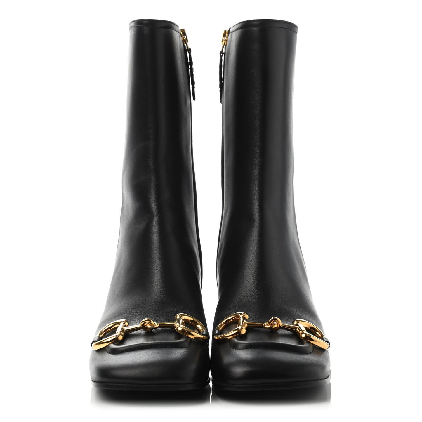 Nappa Charlotte Horsebit 55mm Ankle Boots 37.5 Black