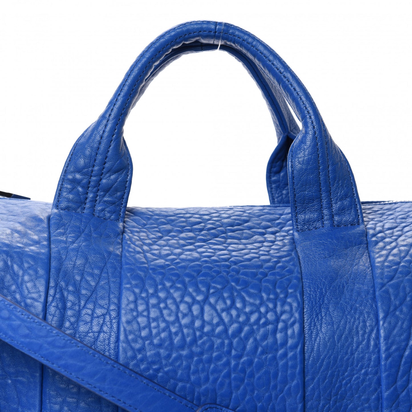 Pebbled Lambskin Rocco Royal Blue