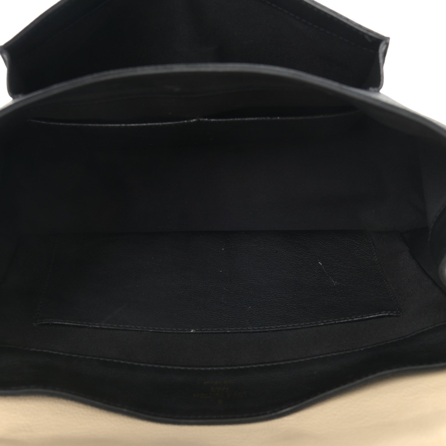 Louis Vuitton Calfskin Lockme MM Vanille Black 5 of 22