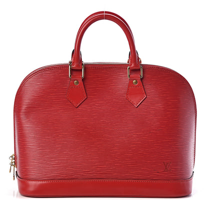 Louis Vuitton Epi Alma PM Castillan Red 1 of 13