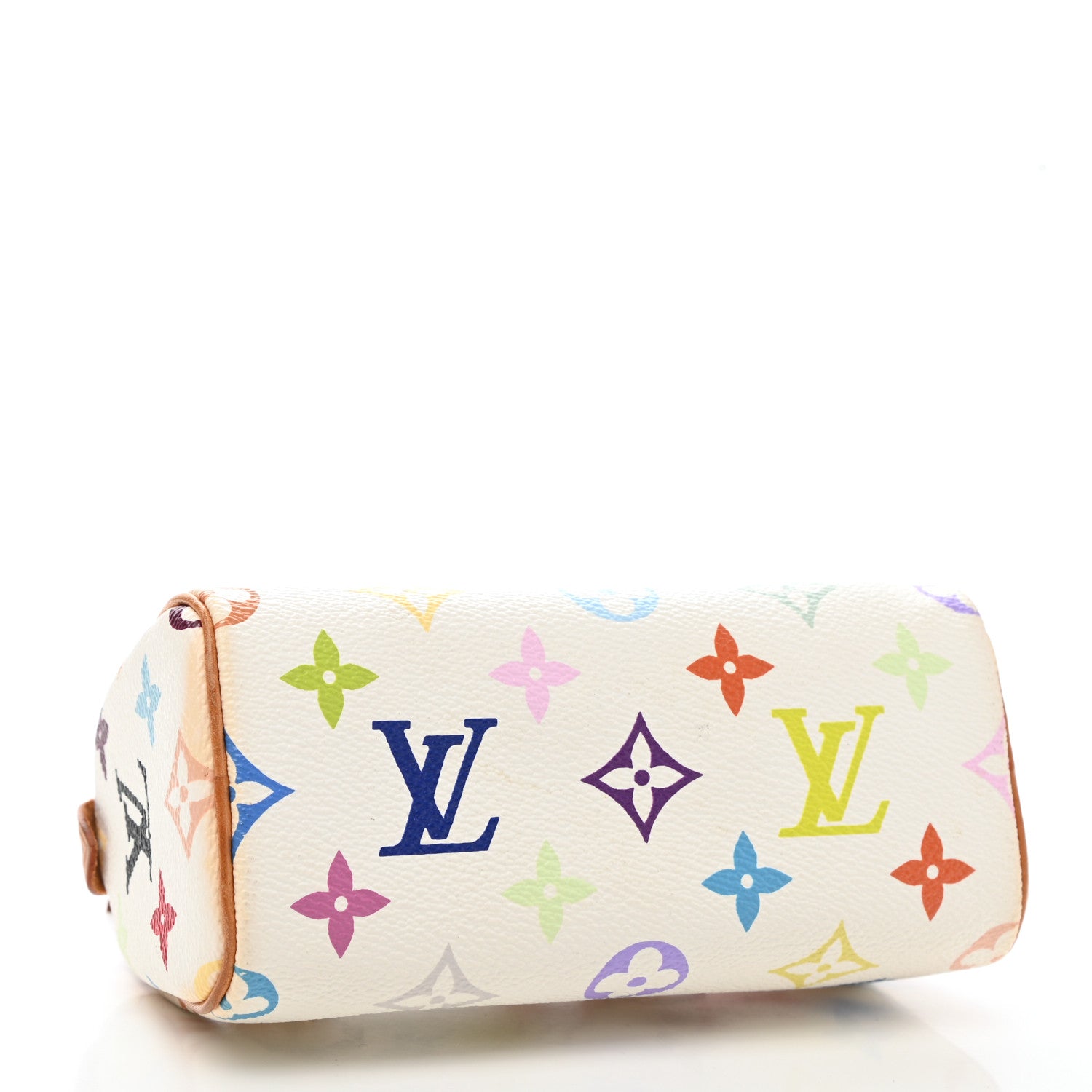 Louis Vuitton Monogram Multicolor Mini Sac HL Speedy White 5 of 9