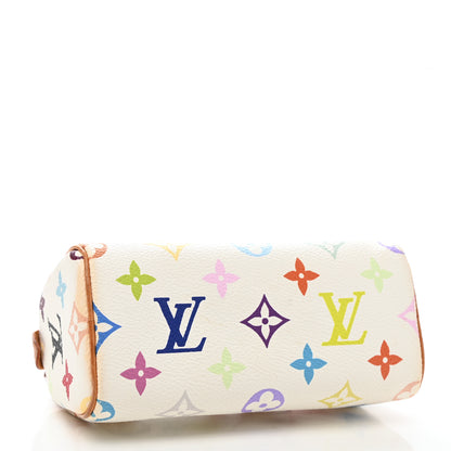 Louis Vuitton Monogram Multicolor Mini Sac HL Speedy White 5 of 9