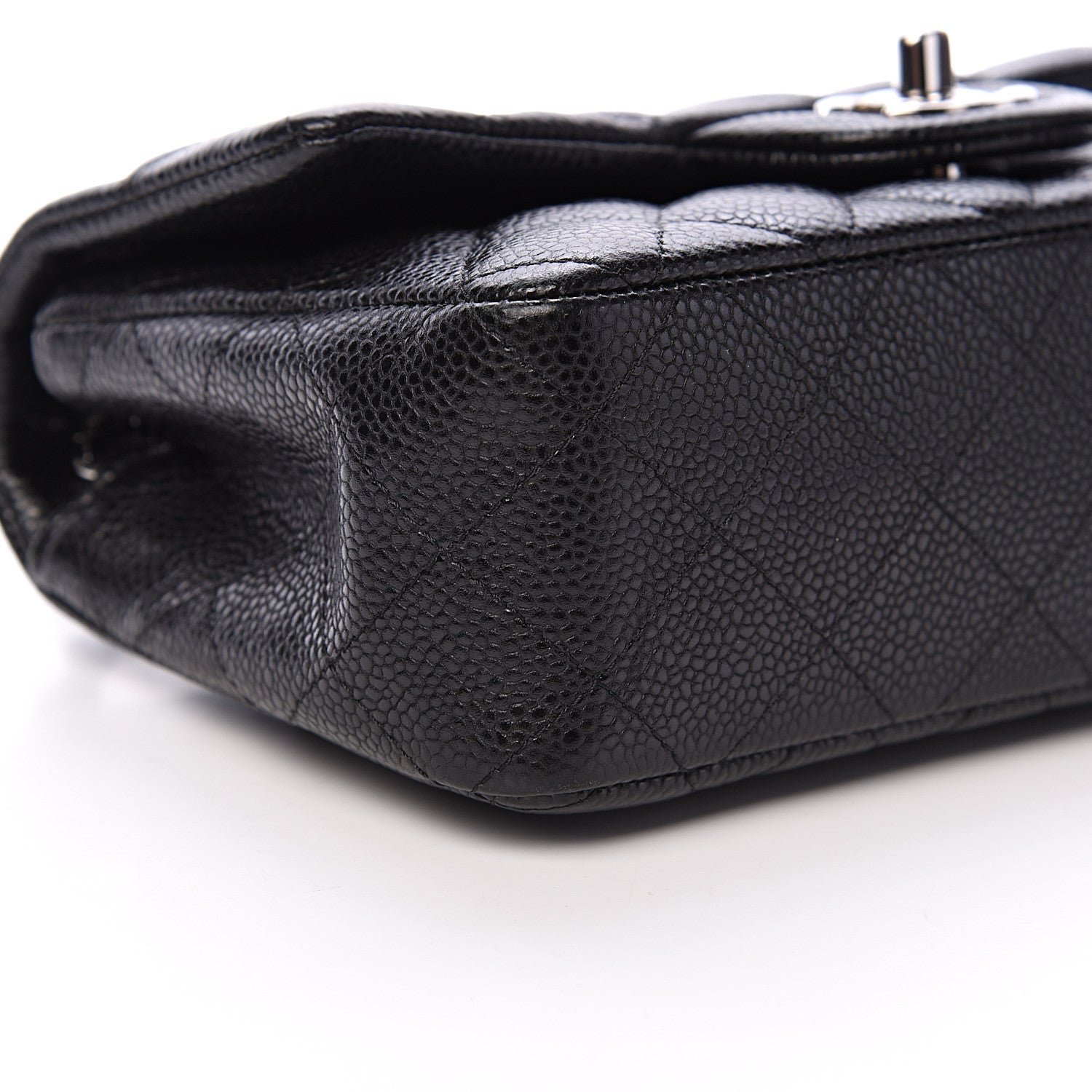 Chanel Caviar Quilted Mini Rectangular Flap Black 8 of 10