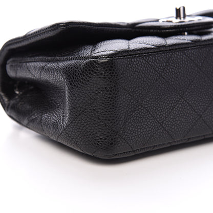 Chanel Caviar Quilted Mini Rectangular Flap Black 8 of 10