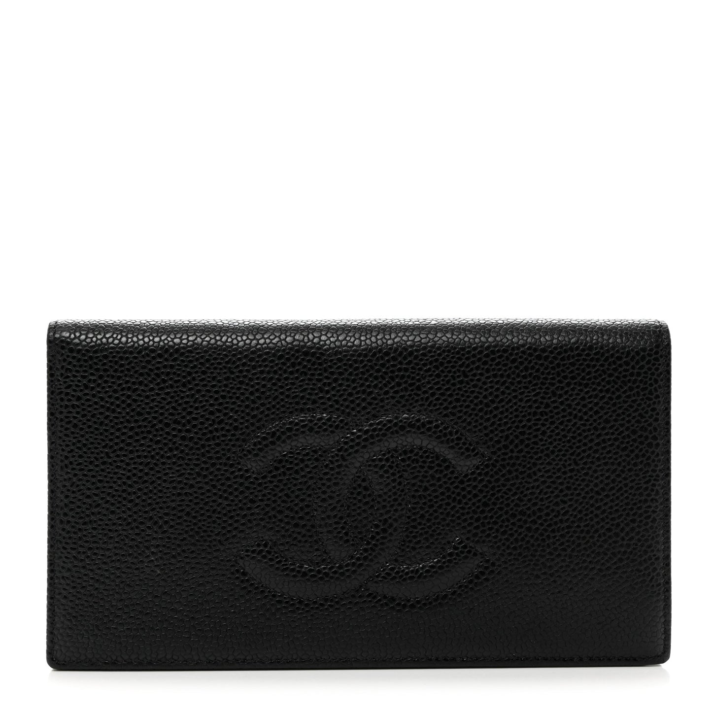 Caviar Timeless CC Yen Wallet Black