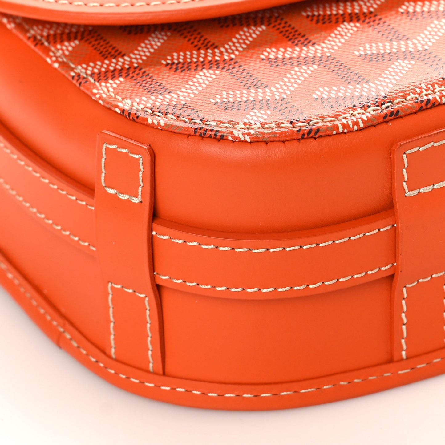 Goyardine Belvedere II PM Messenger Bag Orange