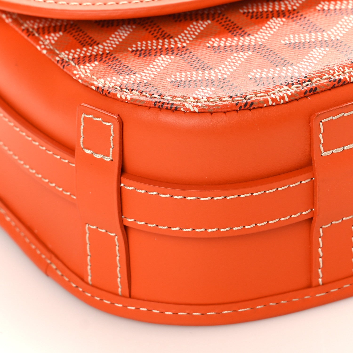 Goyard Goyardine Belvedere II PM Messenger Bag Orange 7 of 8