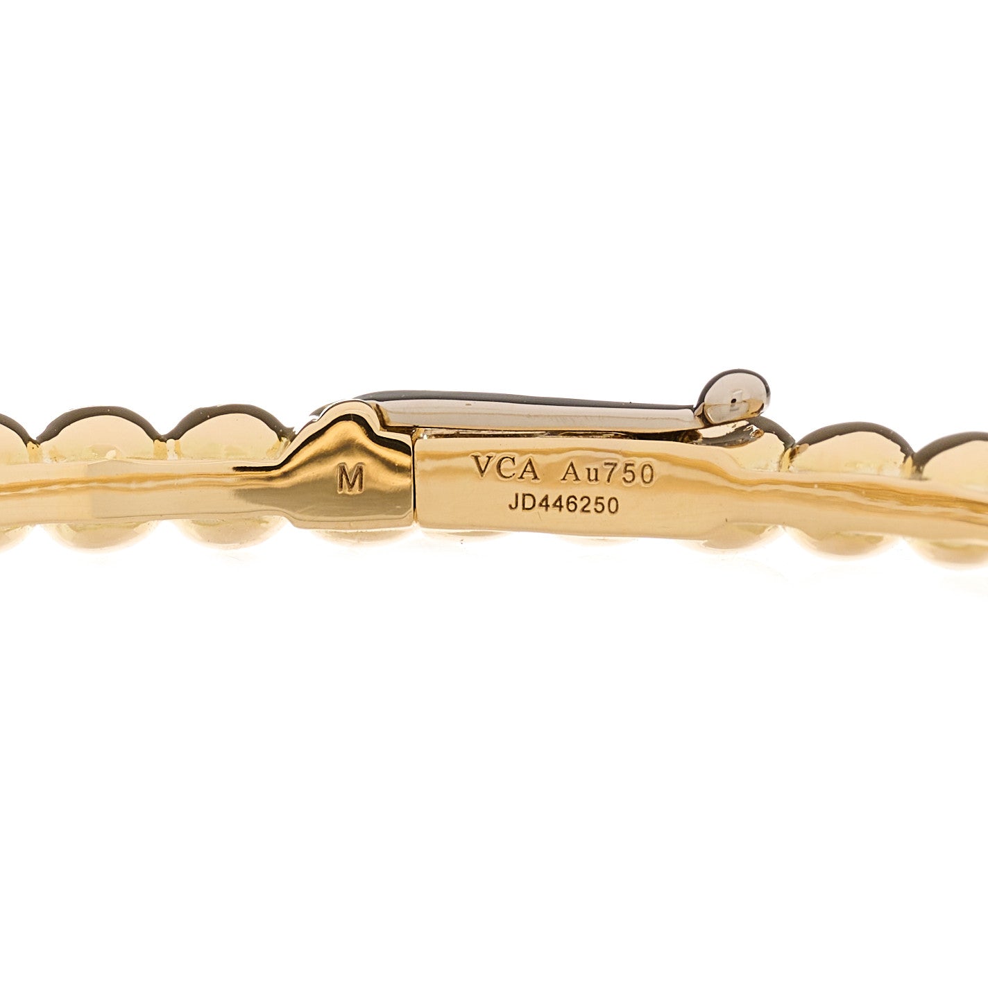 18K Rose Gold Perlee Pearls of Gold Bracelet M