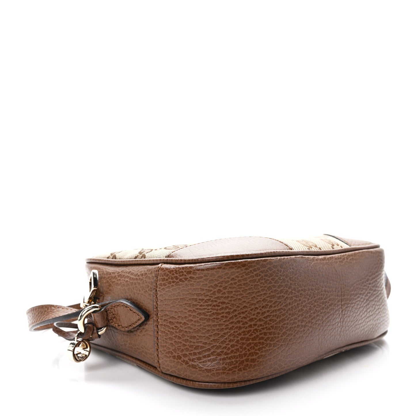 Monogram Mini Bree Messenger Bag Beige Tabacco