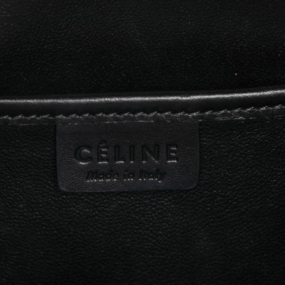 Celine Bullhide Calfskin Suede Nano Tri-Color Luggage Dark Ruby 6 of 7