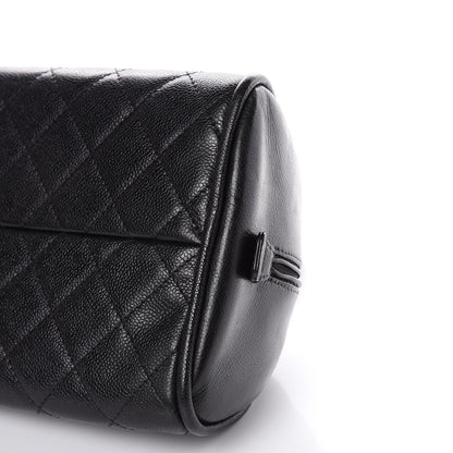 Chanel Caviar Quilted Small Bowler Black 9 of 11