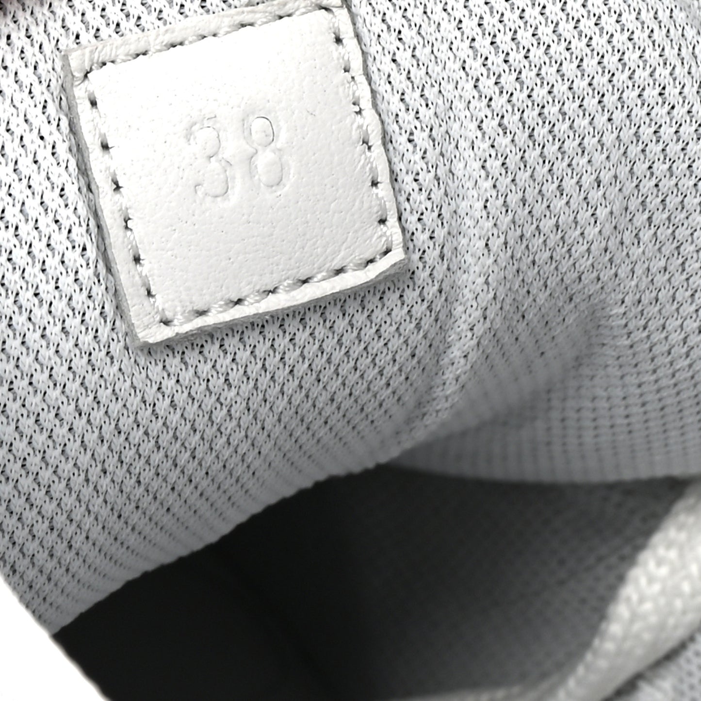 Technical Knit Suede Heros Sneakers 38 White