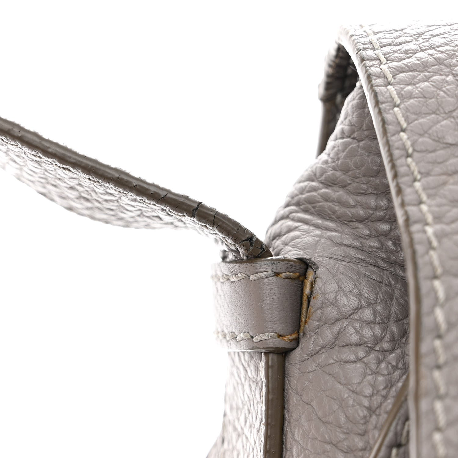 Chloe Calfskin Medium Marcie Round Crossbody Bag Cashmere Grey 18 of 23