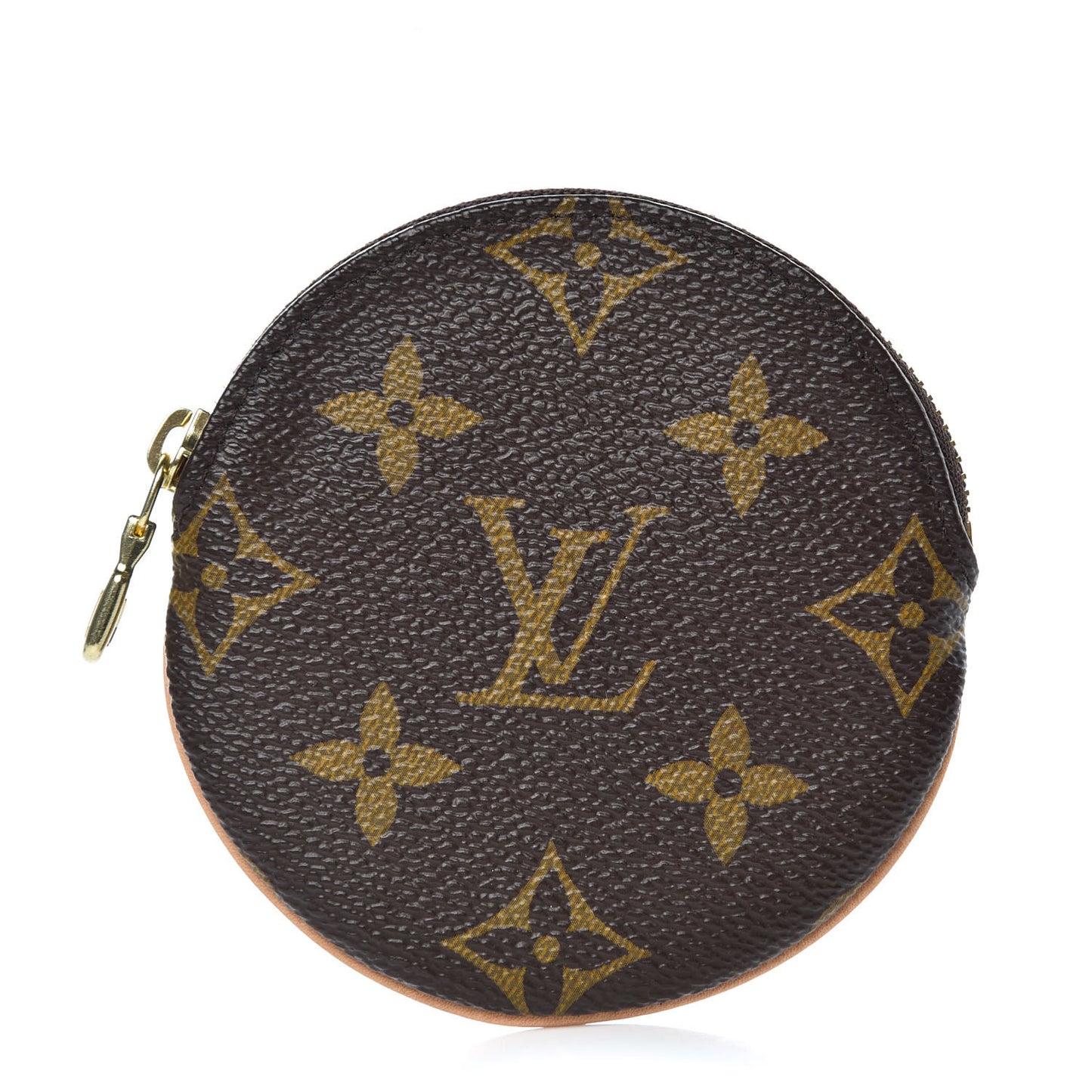 Monogram Round Coin Purse