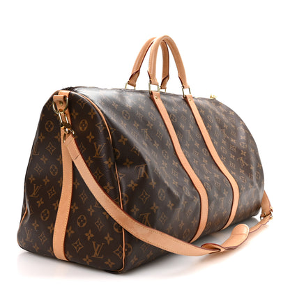 Louis Vuitton Monogram Keepall Bandouliere 55 2 of 12