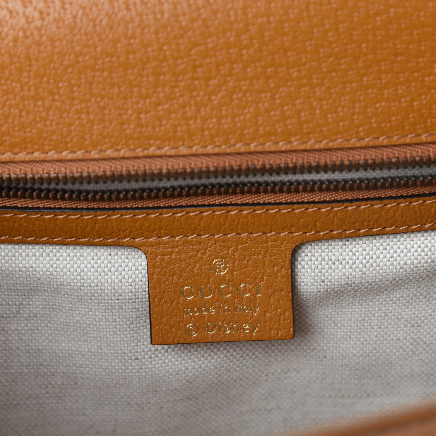 X DISNEY Mini Vintage GG Supreme Monogram Mickey Mouse Small Flap Messenger Bag Beige Vintage Sun Oil