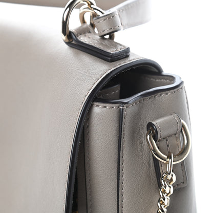 Chloe Calfskin Small Faye Day Shoulder Bag Motty Grey 13 of 13