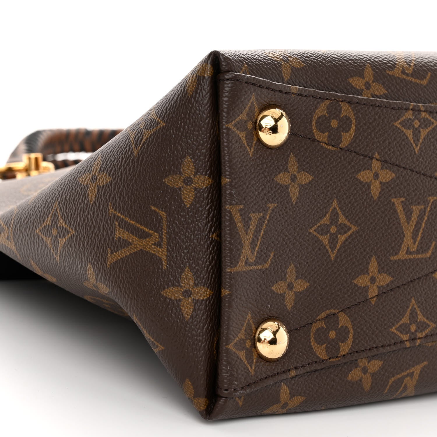 Louis Vuitton Monogram Braided V Tote MM Creme 7 of 8