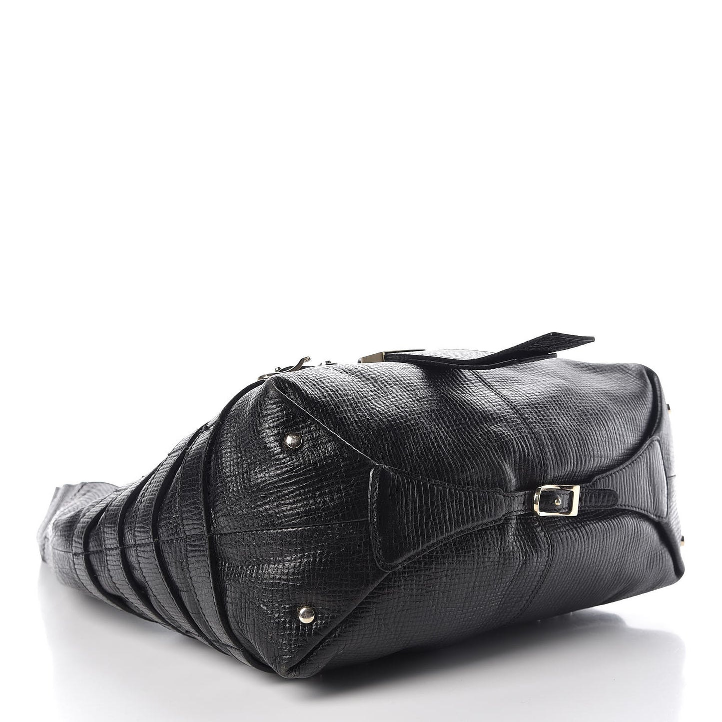 Calfskin Bardia Hobo Black
