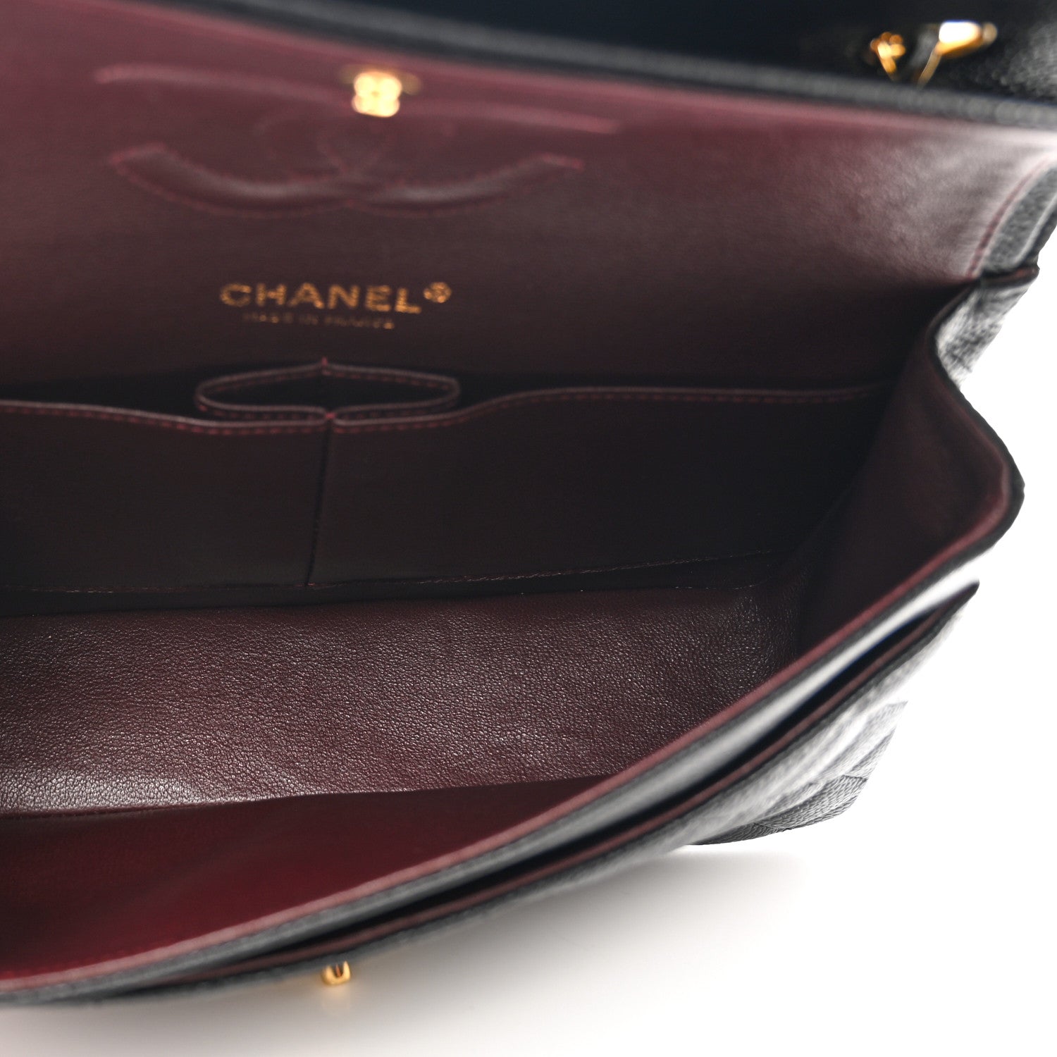 Chanel Caviar Quilted Medium Double Flap Black 5 of 9