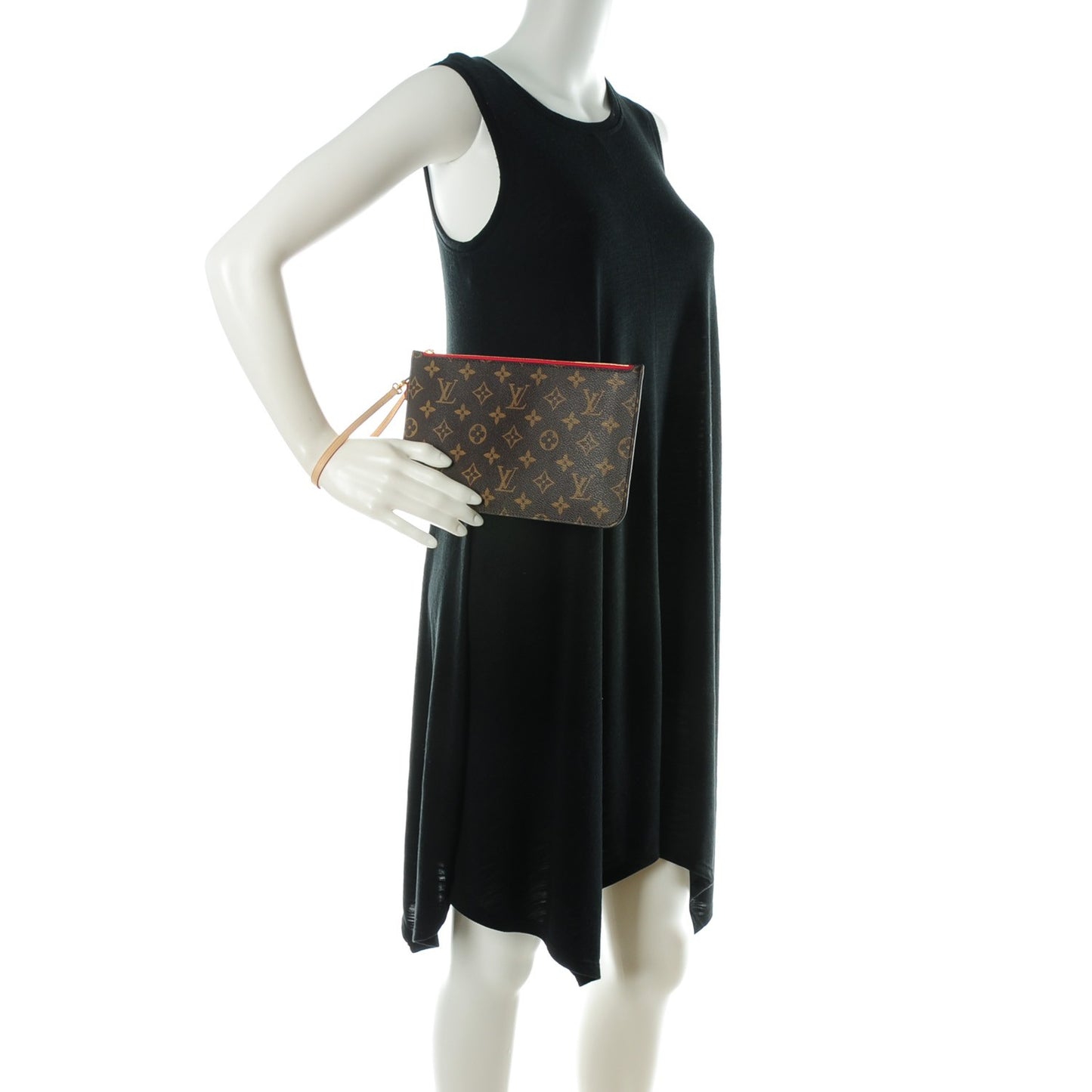 Monogram Neverfull MM GM Pochette Cherry