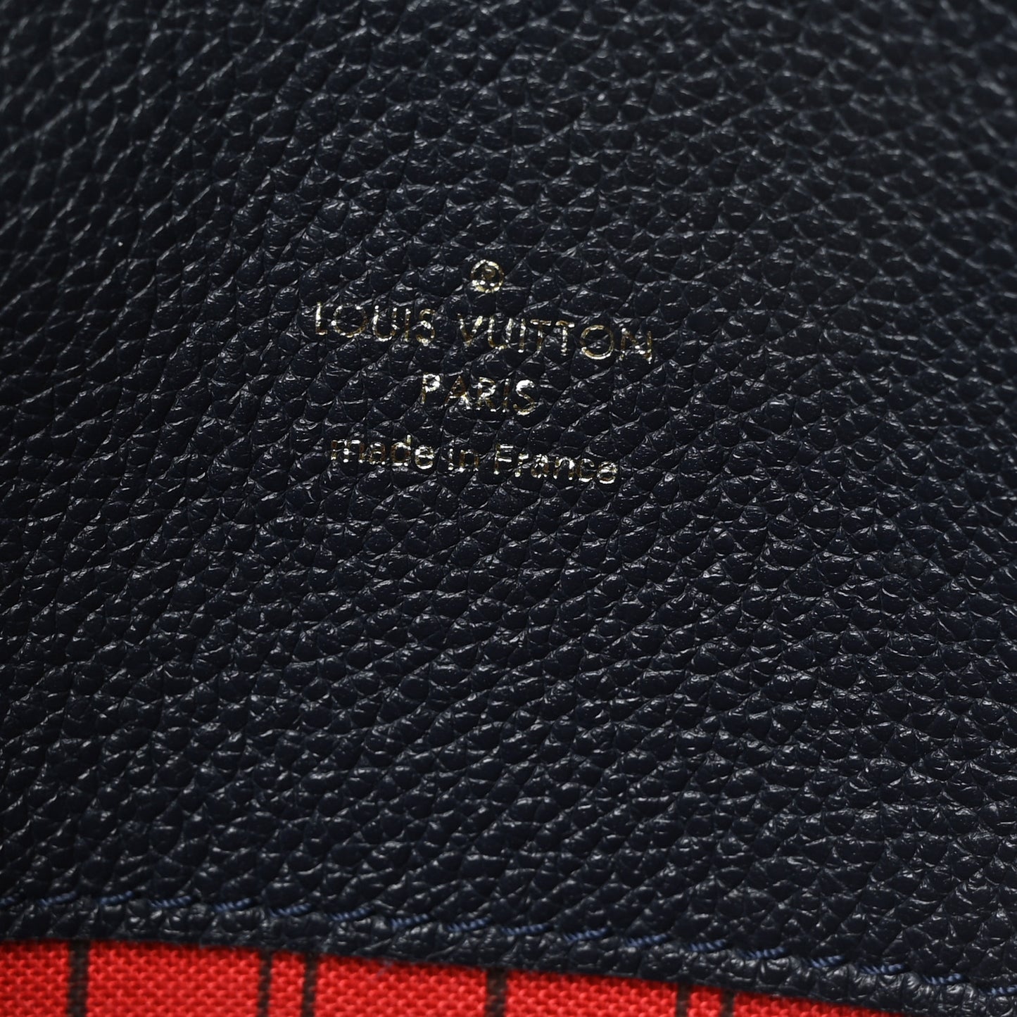 Empreinte Melie Marine Rouge