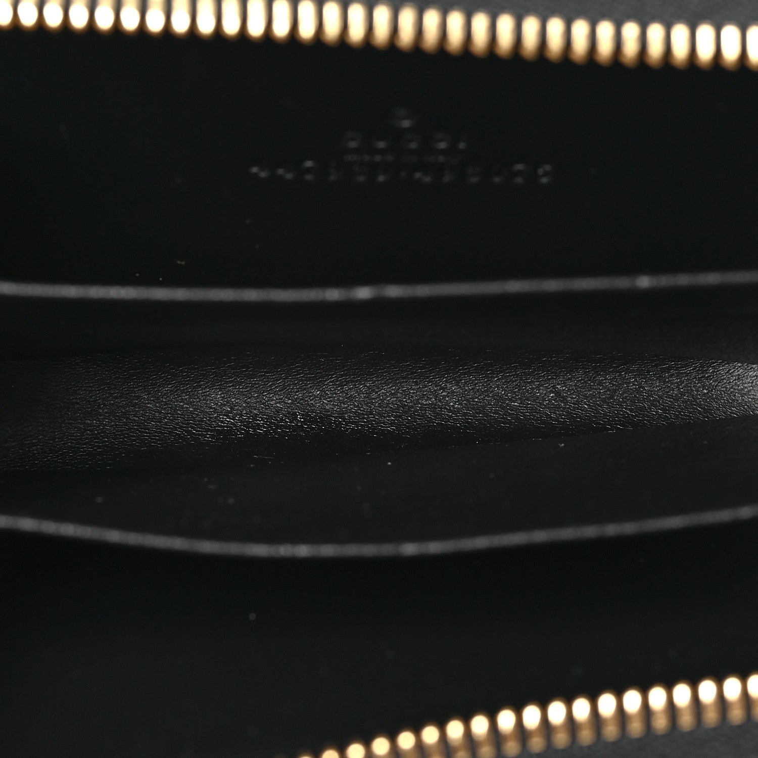 Gucci Guccissima Zip Around Card Case Black 5 of 6