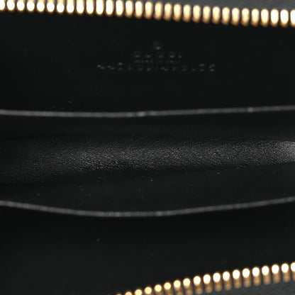 Gucci Guccissima Zip Around Card Case Black 5 of 6