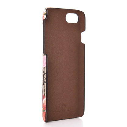 Gucci GG Supreme Monogram Blooms iPhone 6 Case Beige Multicolor Dry Rose 3 of 7