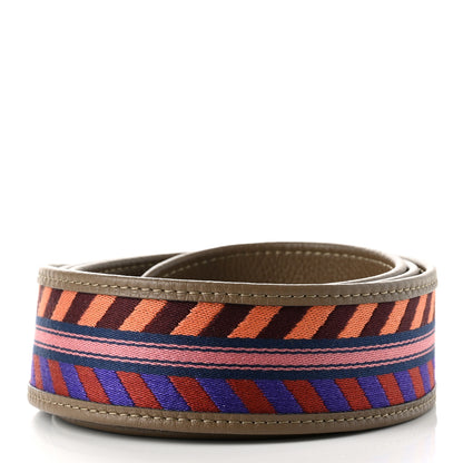 Moynat Canvas Calfskin Across Strap Multicolor 2 of 5