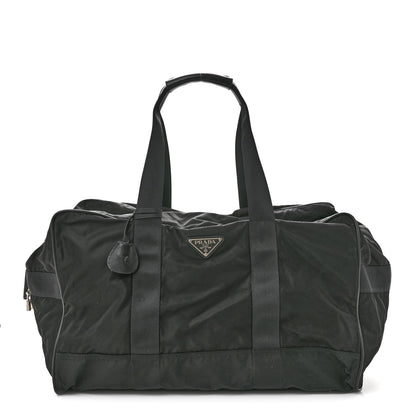 Prada Re-Nylon Saffiano Duffle Bag Black 1 of 13