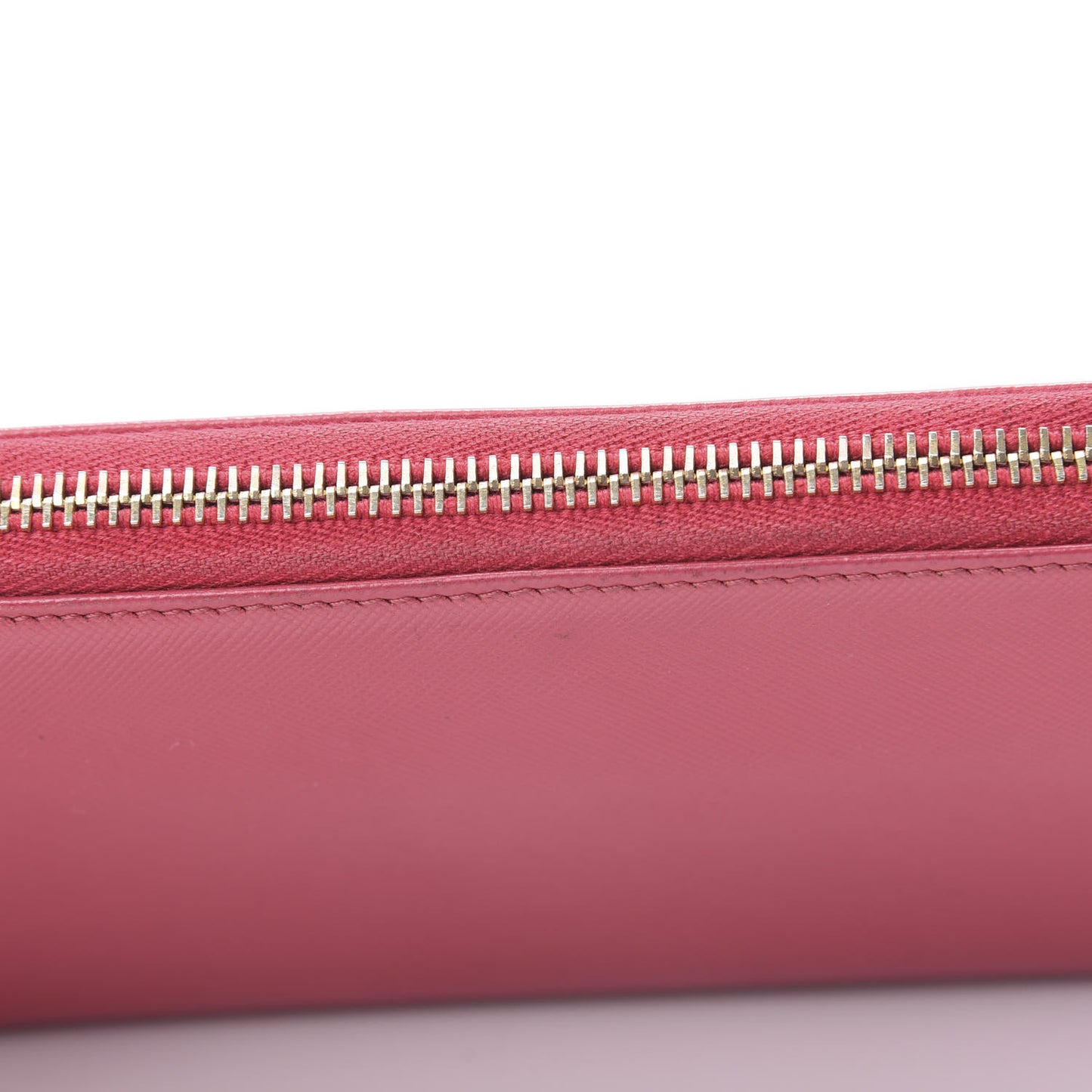 Saffiano Zip Around Wallet Peonia