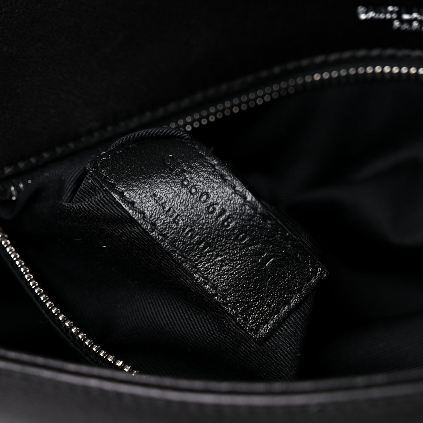 Lambskin Matelasse Monogram Kate 99 Black