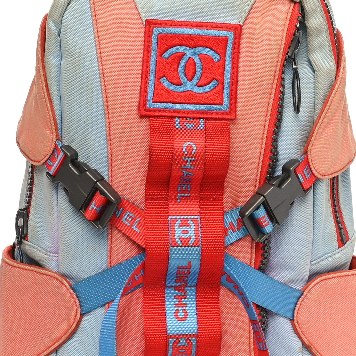 Chanel Nylon Sports Backpack Multicolor 8 of 14