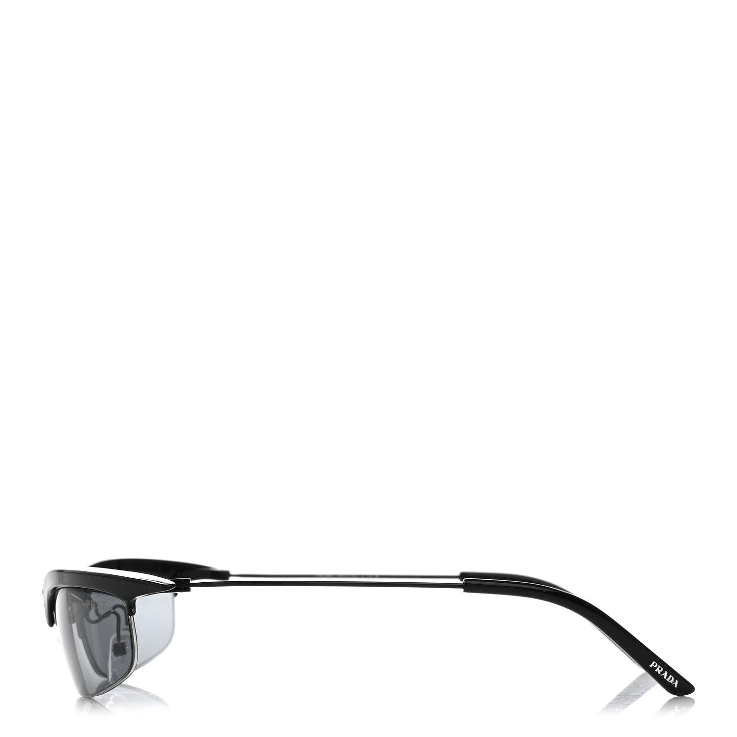 Prada Sunglasses SPR B50 Black 3 of 7