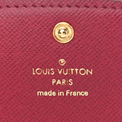 Louis Vuitton Monogram Emilie Wallet Fuchsia 6 of 7