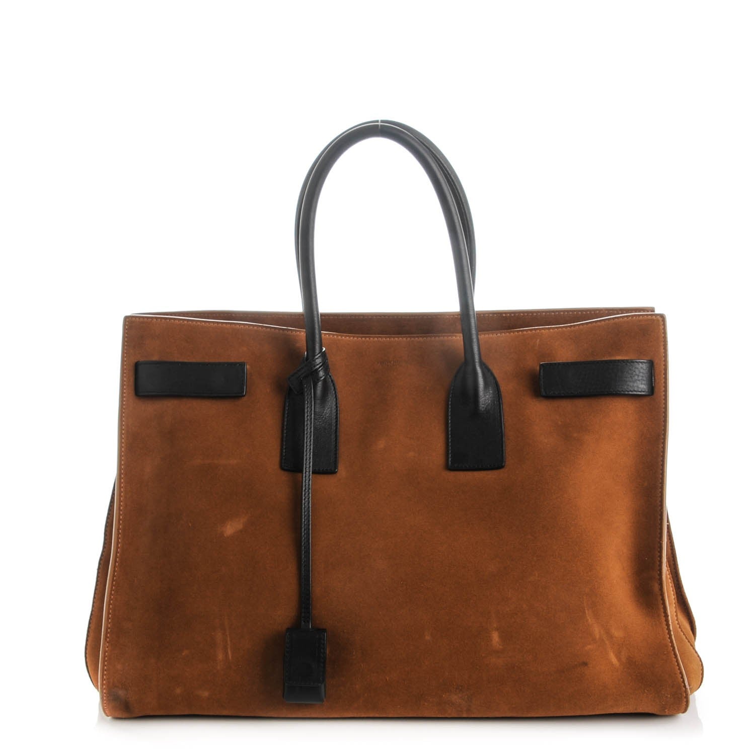 Saint Laurent Suede Large Sac de Jour Carryall Camel 1 of 8