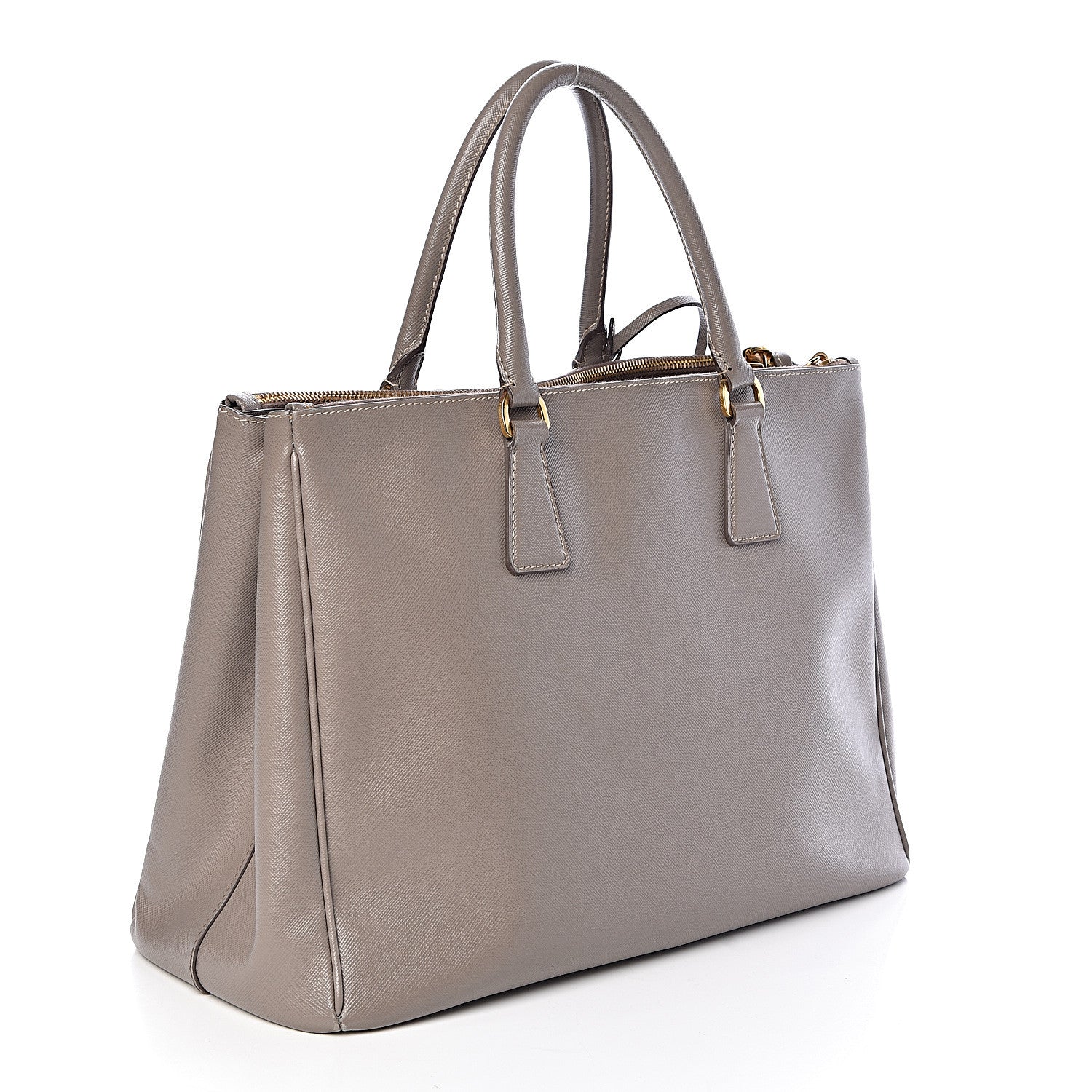 Prada Saffiano Large Galleria Double Zip Tote Argilla 3 of 13