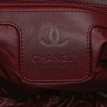 Chanel Nylon Quilted Small Coco Cocoon Tote Black 6 of 10