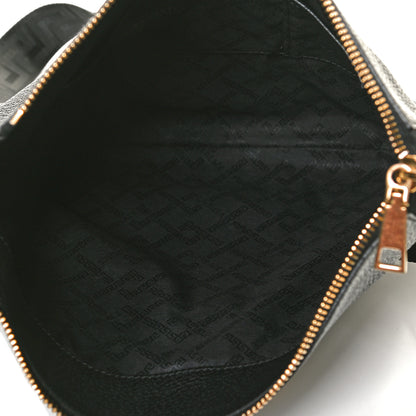 Versace Grained Calfskin Medusa Messenger Bag Black 5 of 13